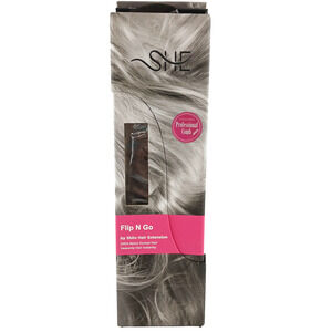 SHE Flip N Go By Shilo Hair Extension 16"-18" #2 | 100% Remy Human Hair New